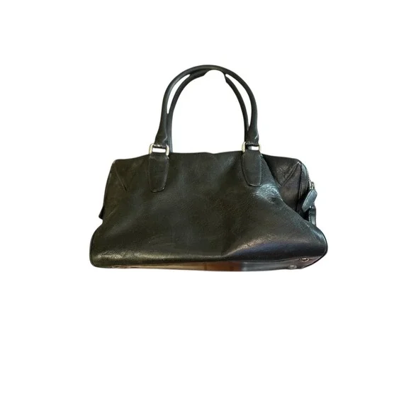 Coach Black Leather Satchel - Picture 8 of 16